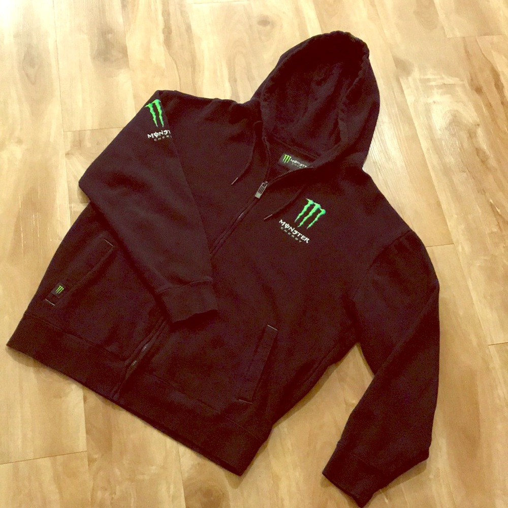 Monster Zip Up Hoodie